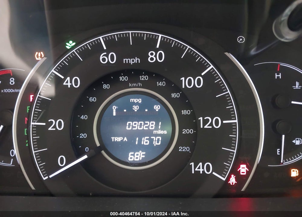 2012 HONDA CR-V LX VIN: 2HKRM4H34CH608807