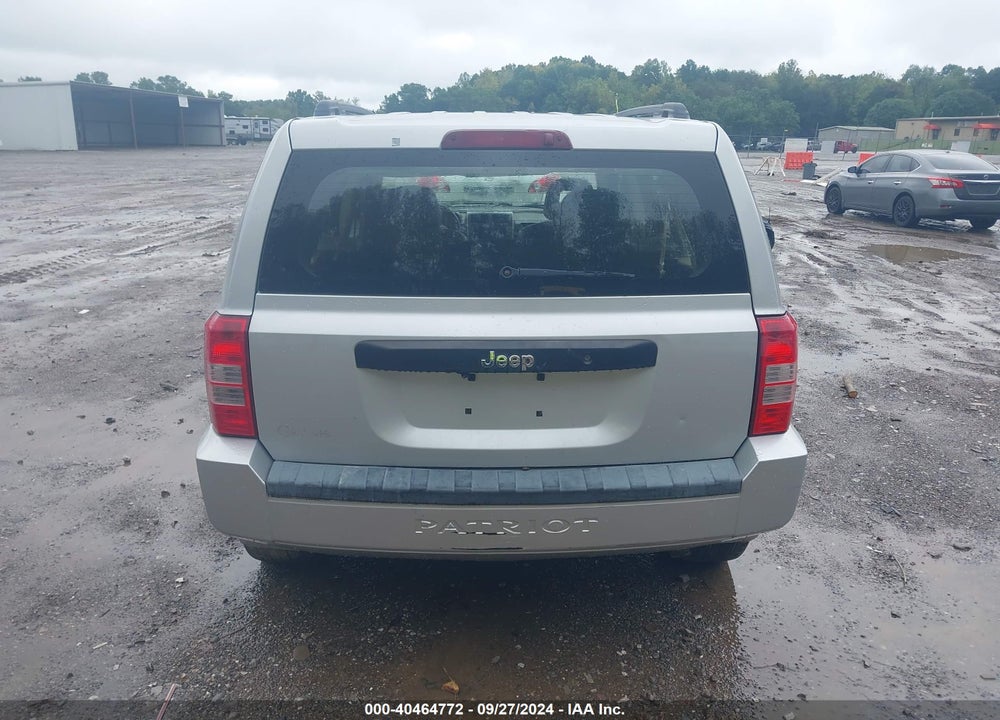 2008 JEEP PATRIOT SPORT VIN: 1J8FT28W38D667003