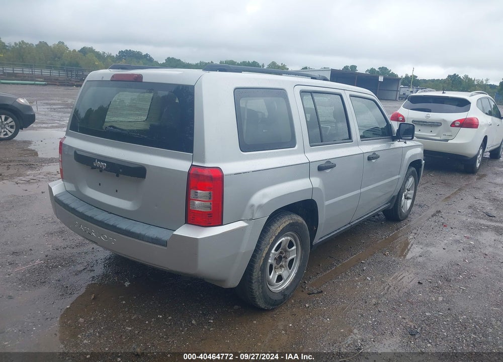 2008 JEEP PATRIOT SPORT VIN: 1J8FT28W38D667003