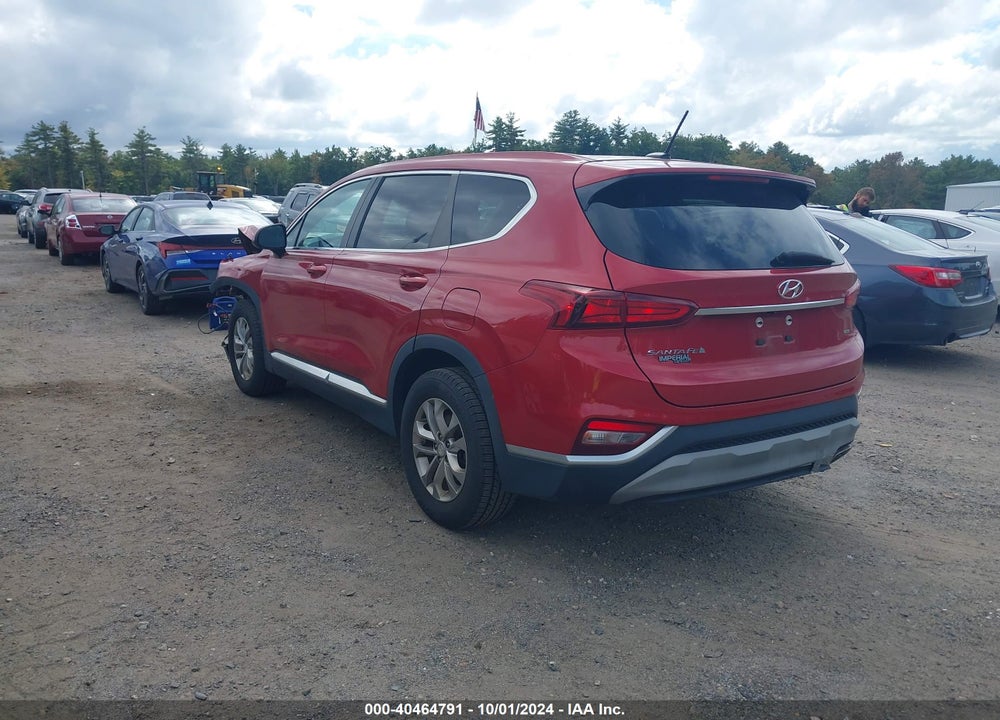 2019 HYUNDAI SANTA FE SE VIN: 5NMS2CAD7KH097660