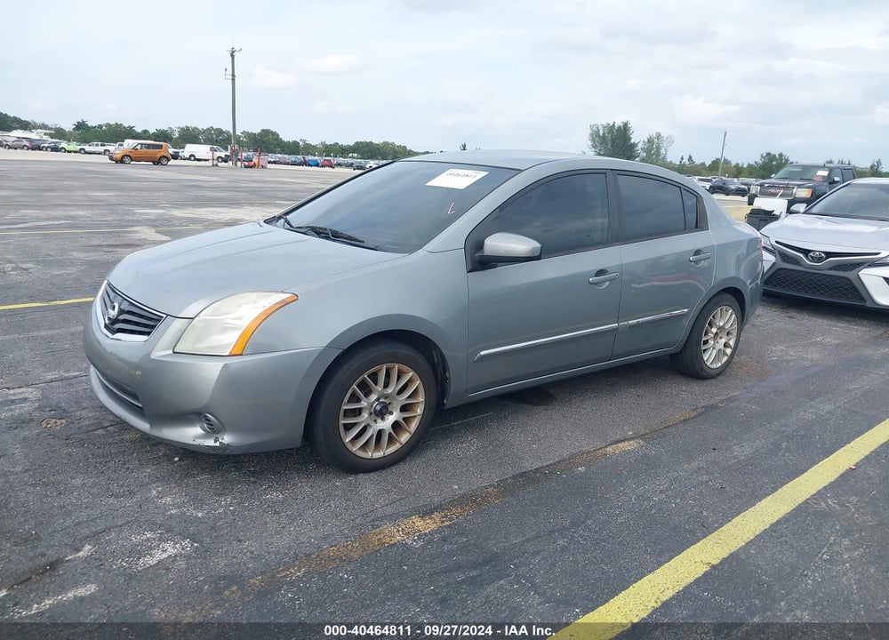2010 NISSAN SENTRA 2.0S VIN: 3N1AB6AP0AL672418