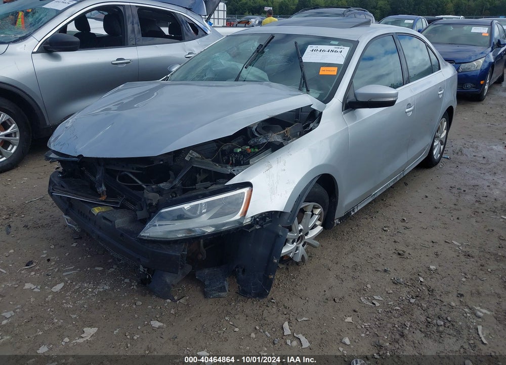 2013 VOLKSWAGEN JETTA 2.5L SE VIN: 3VWDP7AJ1DM352369