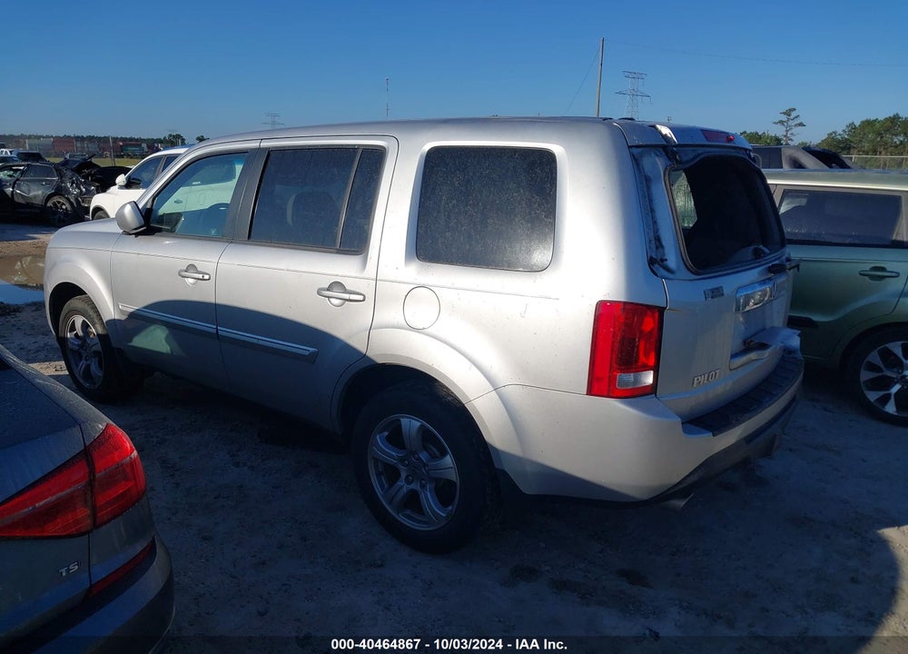 2012 HONDA PILOT EX-L VIN: 5FNYF3H52CB042789