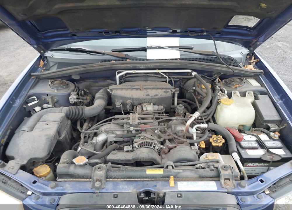 2004 SUBARU FORESTER VIN: JF1SG636X4H749554