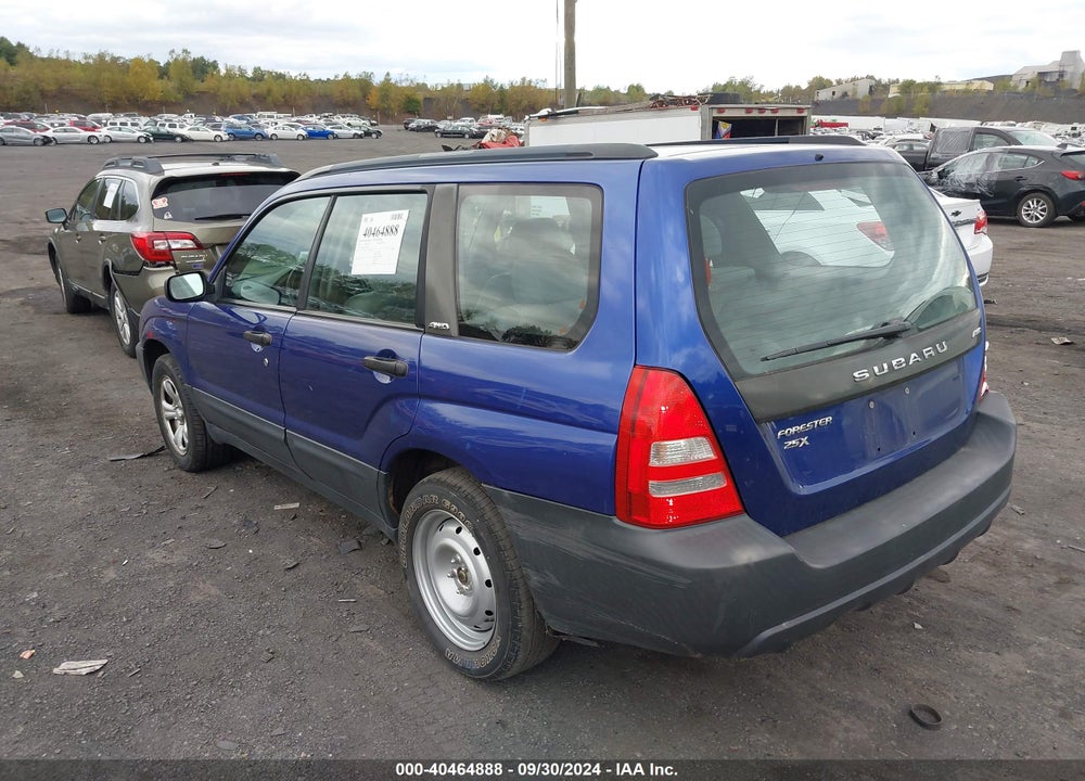 2004 SUBARU FORESTER VIN: JF1SG636X4H749554