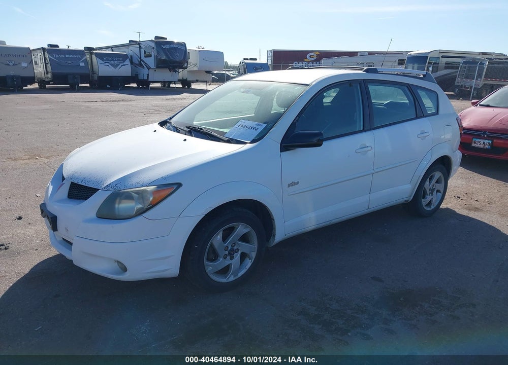 2004 PONTIAC VIBE VIN: 5Y2SM628X4Z437153