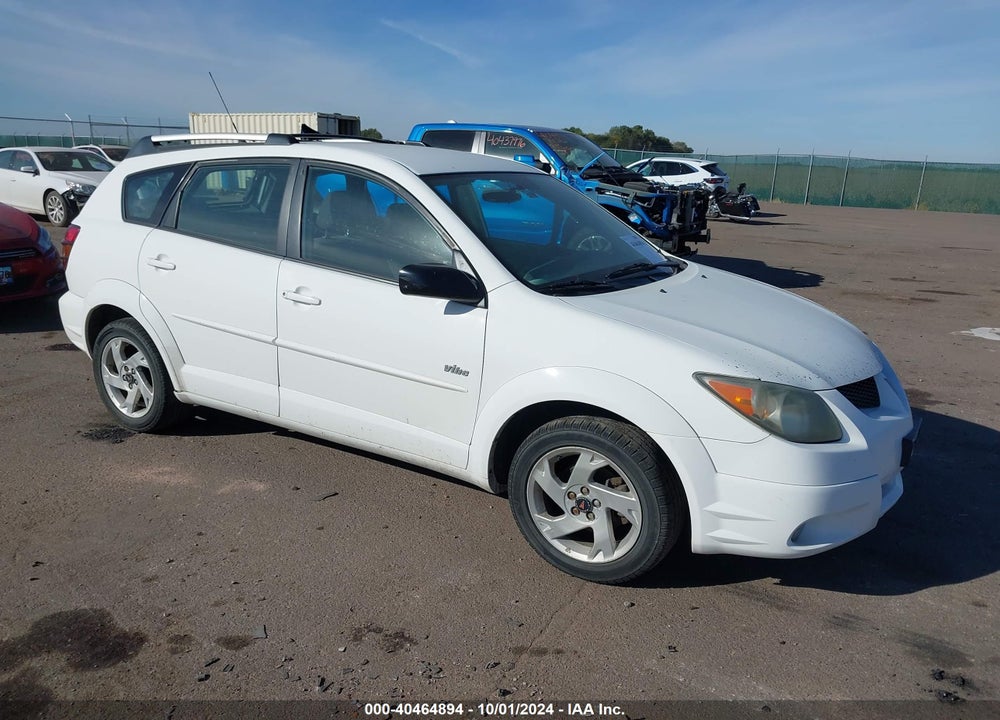 2004 PONTIAC VIBE VIN: 5Y2SM628X4Z437153