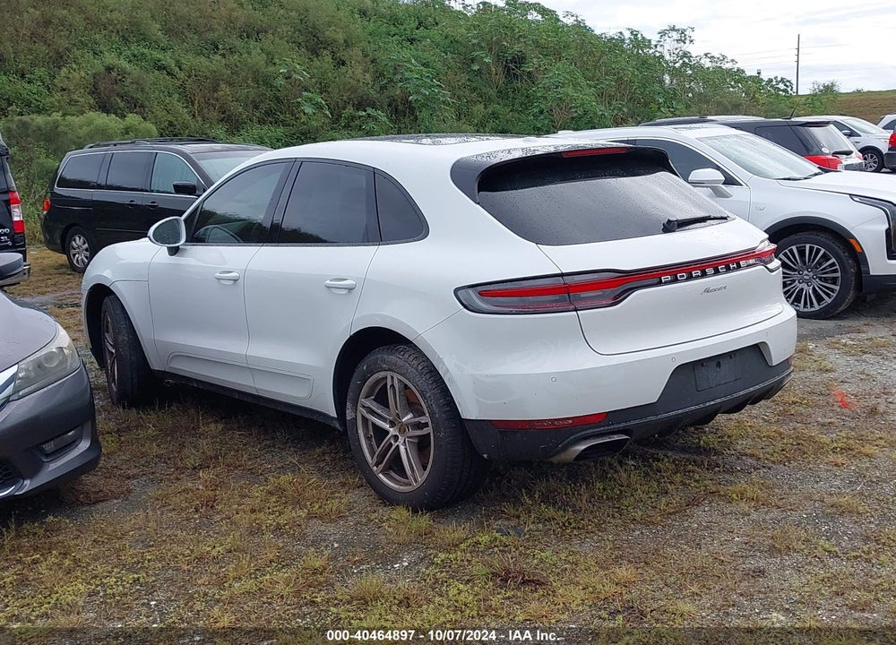 2021 PORSCHE MACAN VIN: WP1AA2A51MLB09576