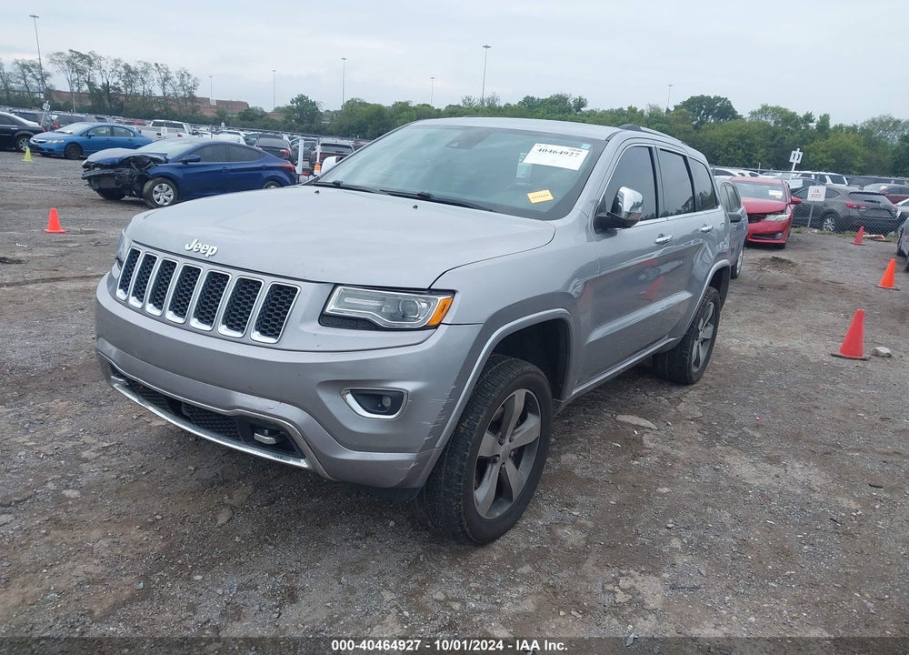 2014 JEEP GRAND CHEROKEE OVERLAND VIN: 1C4RJFCM8EC324146