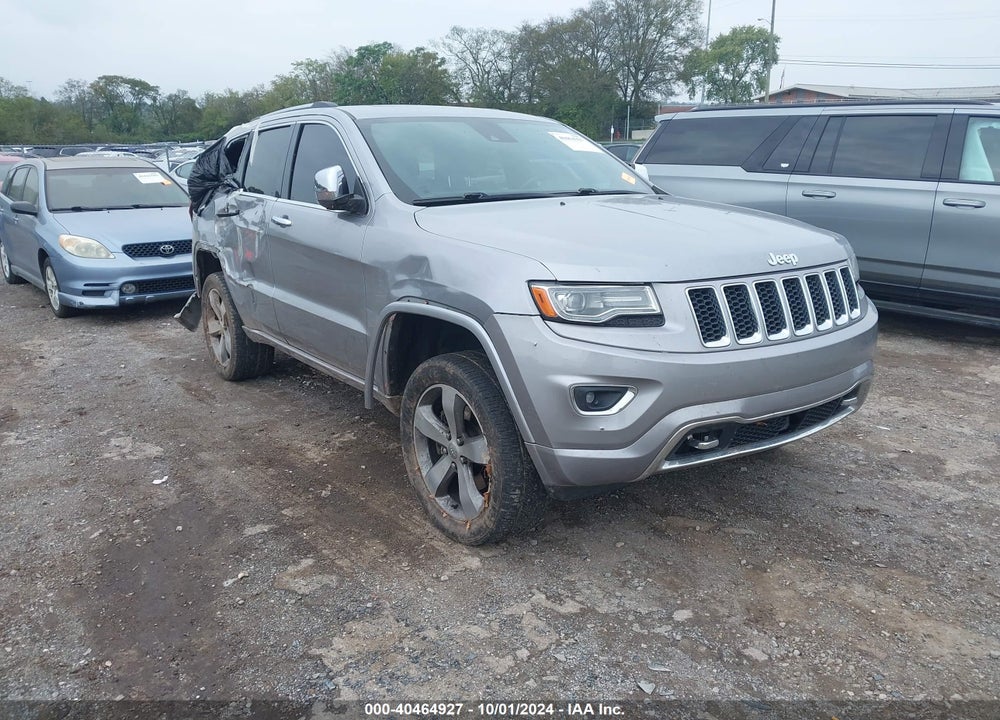 2014 JEEP GRAND CHEROKEE OVERLAND VIN: 1C4RJFCM8EC324146