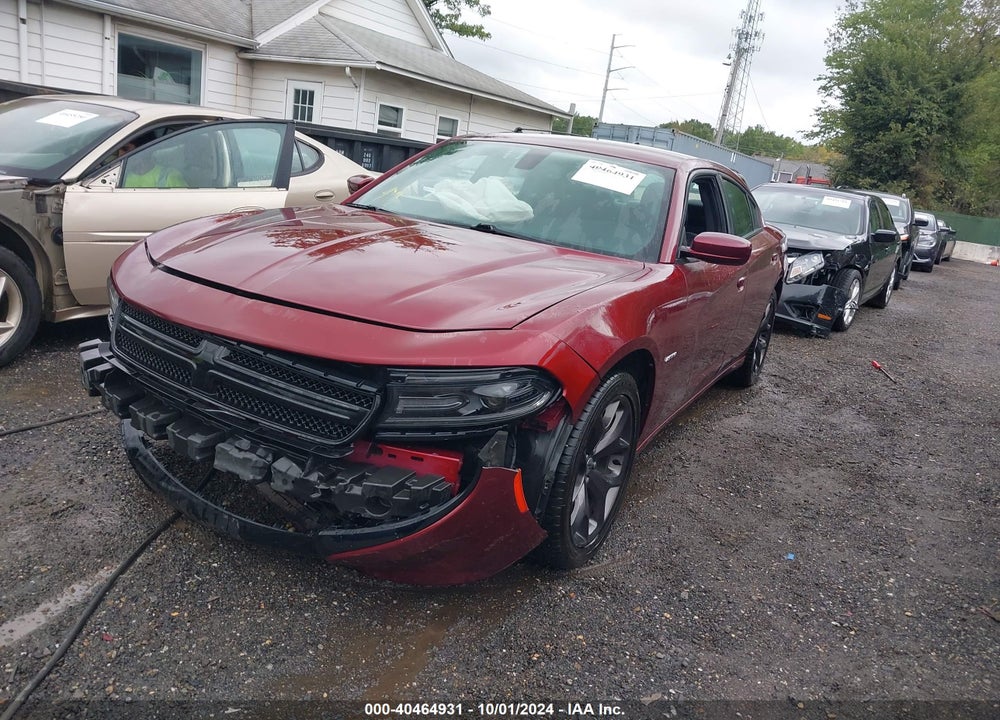 2018 DODGE CHARGER R/T RWD VIN: 2C3CDXCT6JH225301