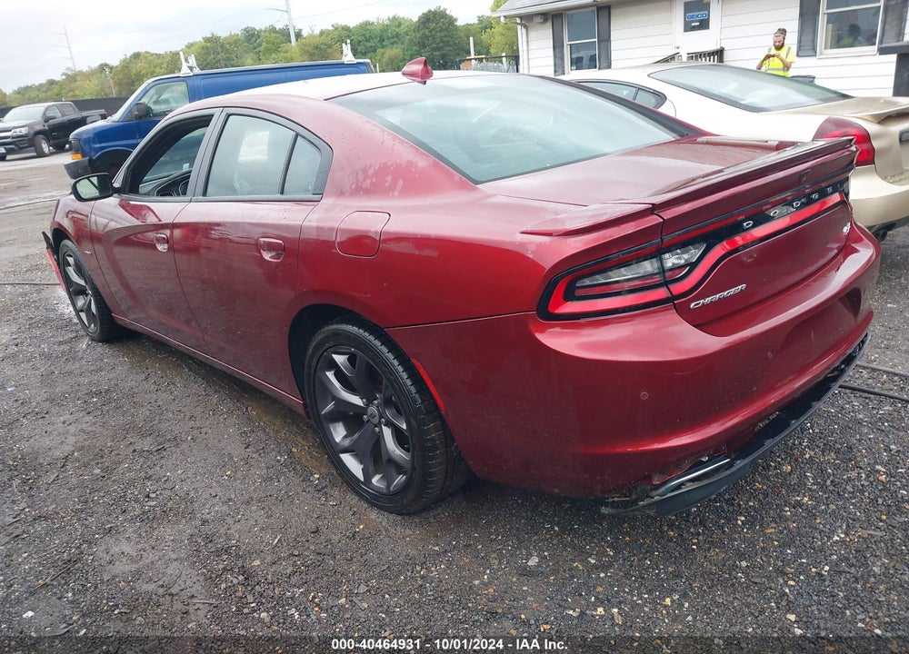 2018 DODGE CHARGER R/T RWD VIN: 2C3CDXCT6JH225301