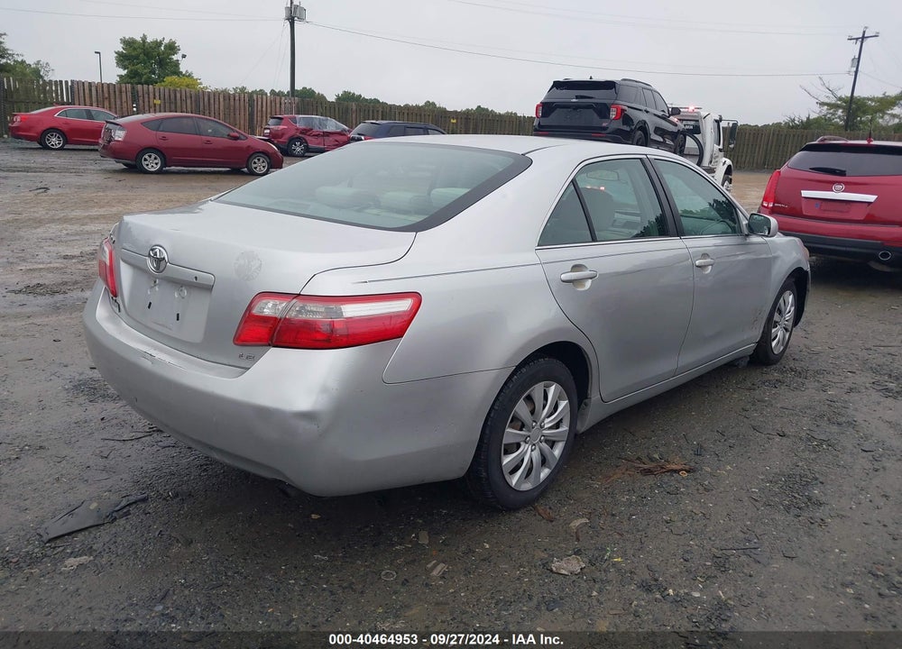 2008 TOYOTA CAMRY LE VIN: 4T1BE46K38U207167