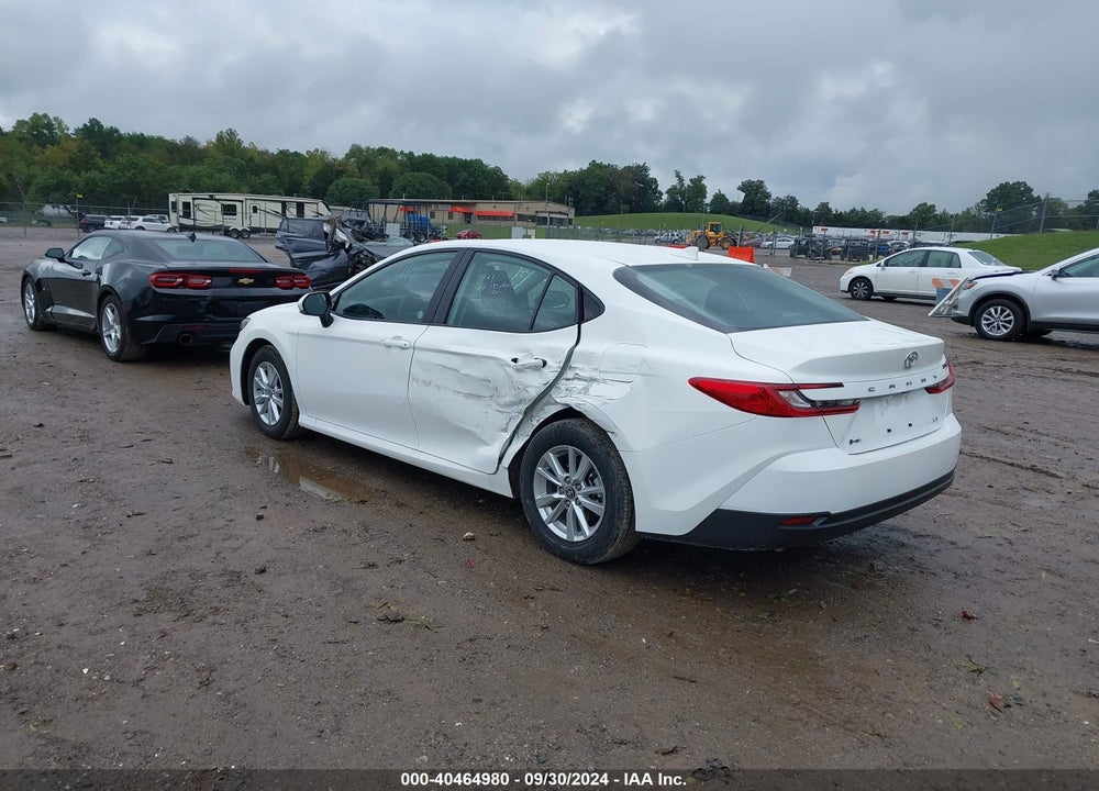 2025 TOYOTA CAMRY LE VIN: 4T1DAACK8SU031148