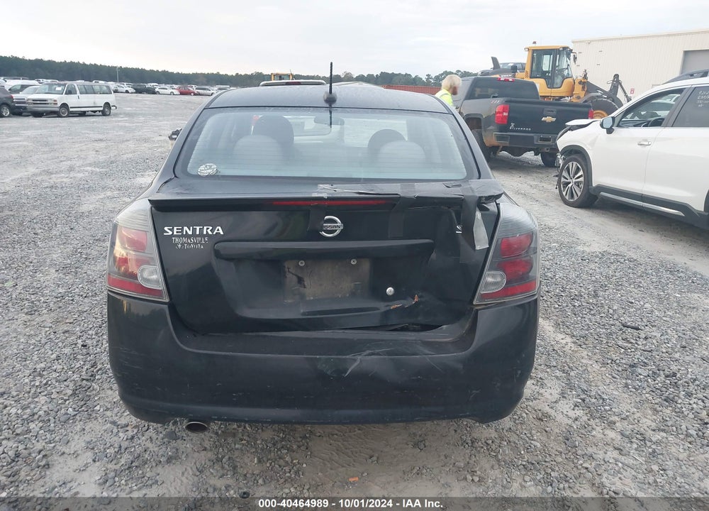 2012 NISSAN SENTRA VIN: 3N1AB6AP9CL650842