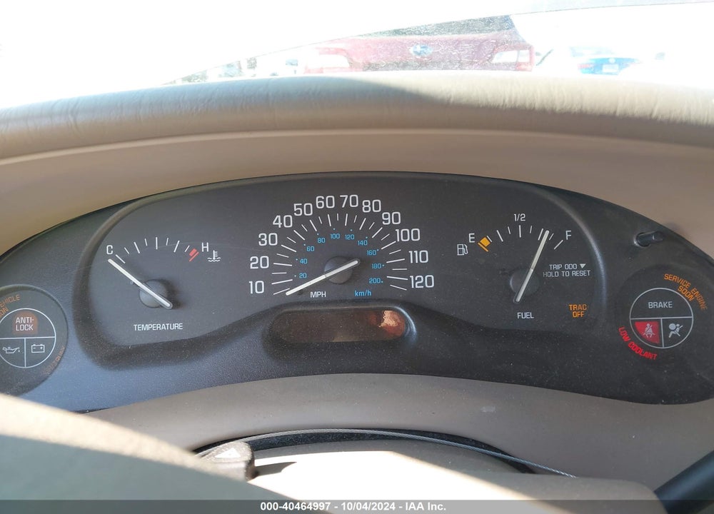 2002 BUICK CENTURY CUSTOM VIN: 2G4WS52J321133054