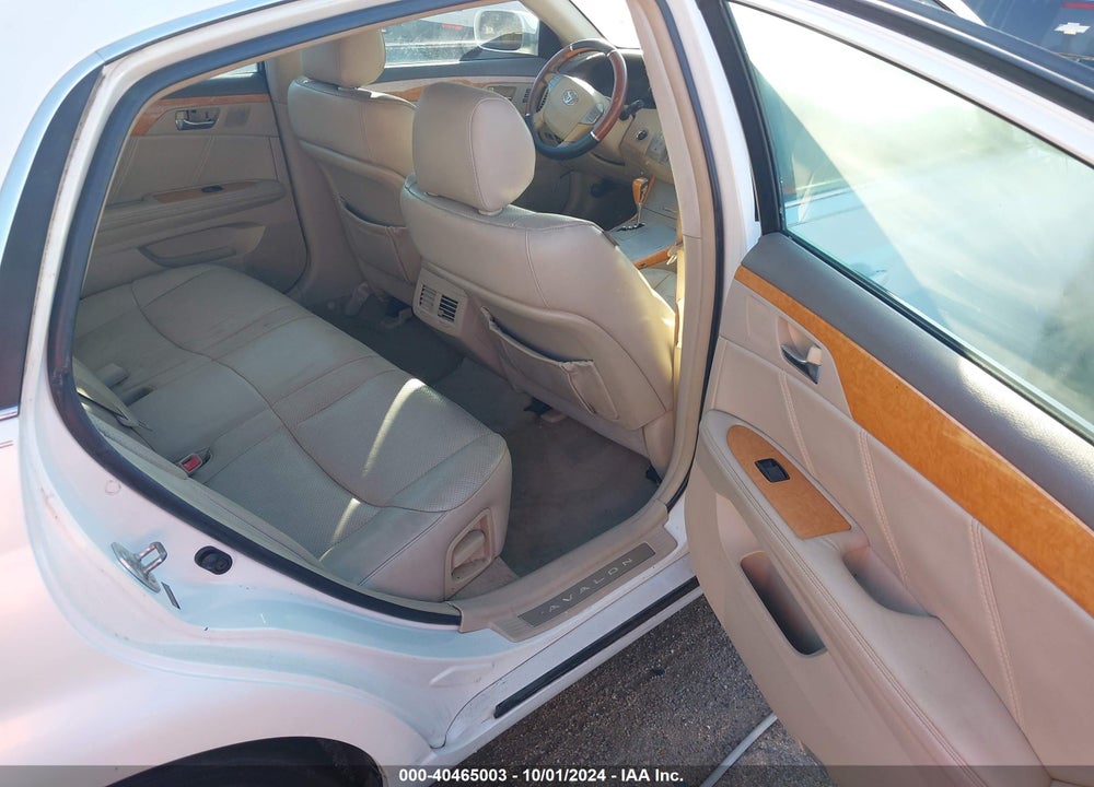 2006 TOYOTA AVALON LIMITED VIN: 4T1BK36B96U068422