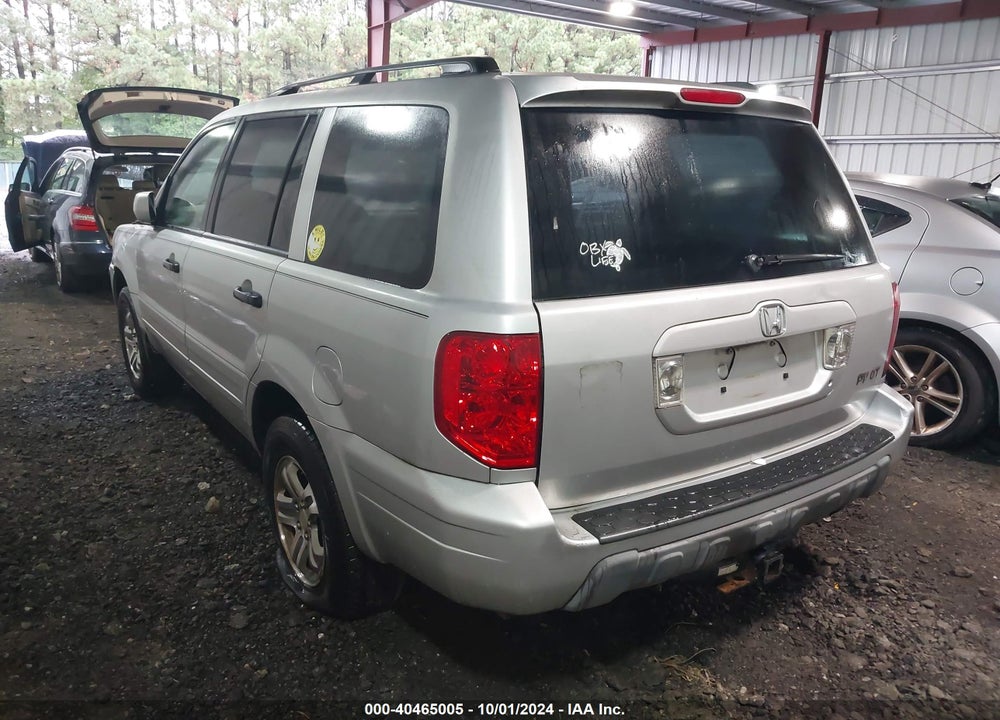 2003 HONDA PILOT EX-L VIN: 2HKYF18523H566871