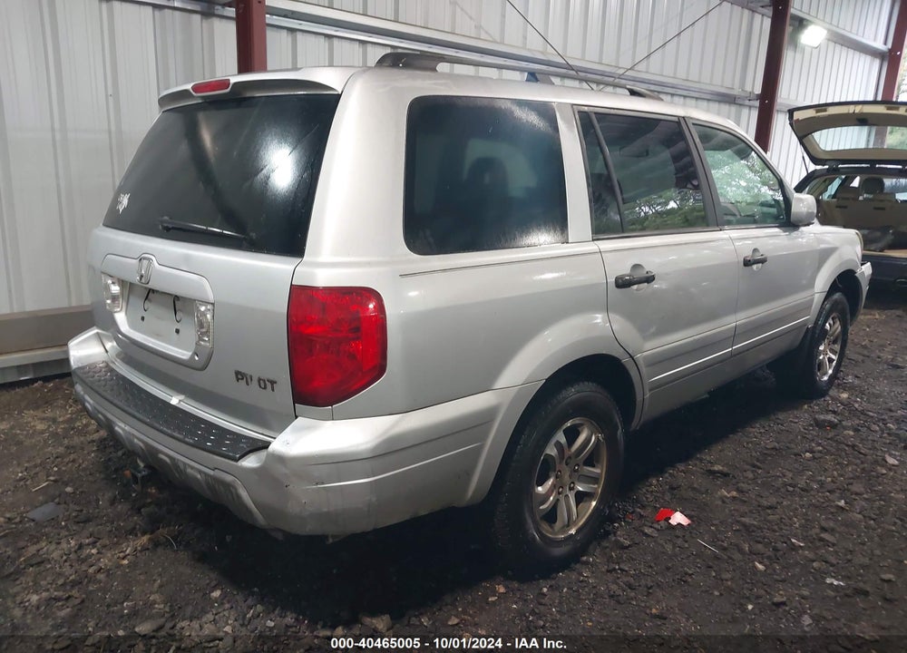 2003 HONDA PILOT EX-L VIN: 2HKYF18523H566871