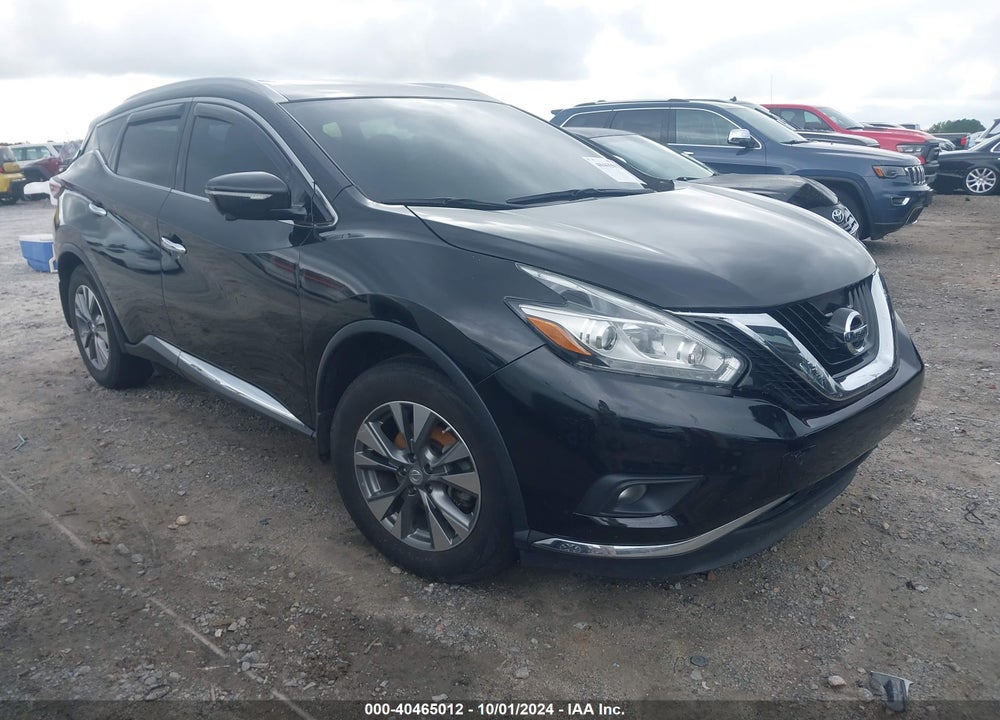 2015 NISSAN MURANO SL VIN: 5N1AZ2MH5FN211983