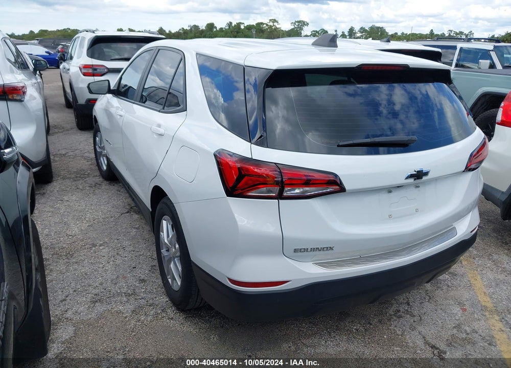 2022 CHEVROLET EQUINOX FWD LS VIN: 3GNAXHEV7NS237661
