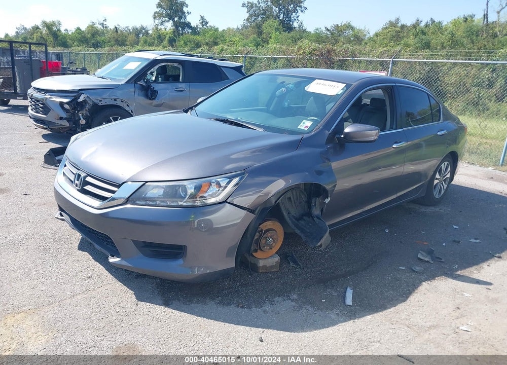 2014 HONDA ACCORD LX VIN: 1HGCR2F34EA048555