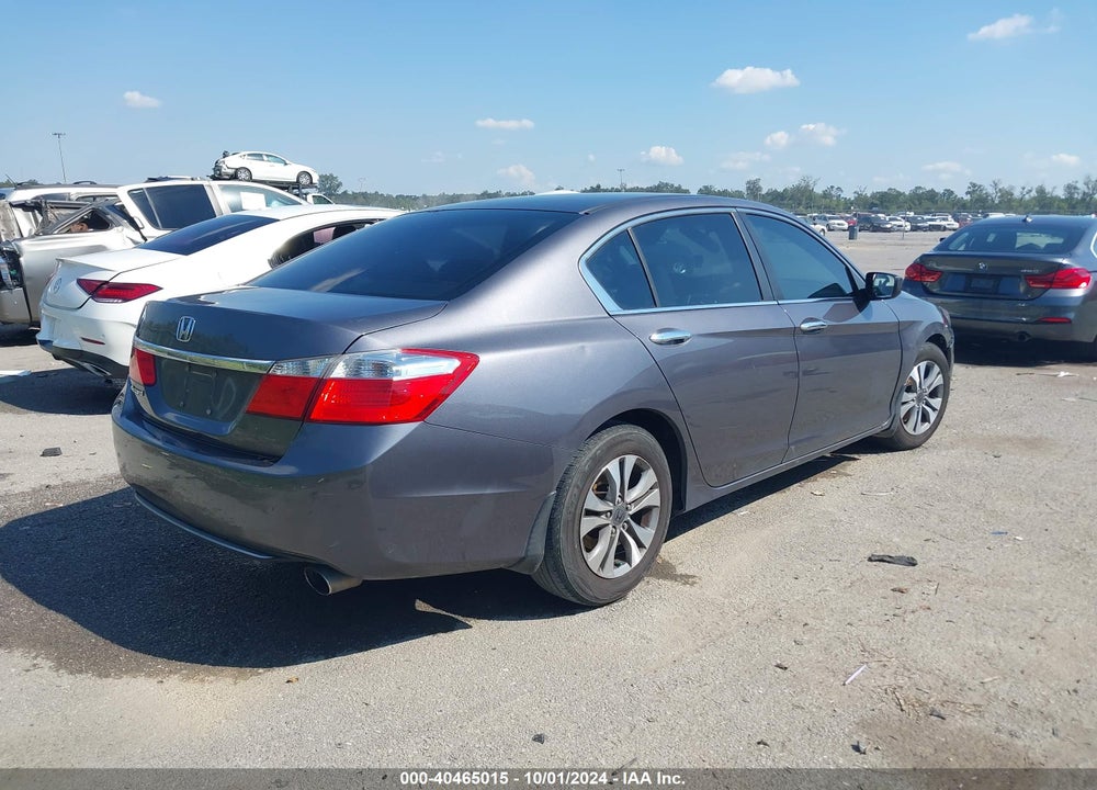 2014 HONDA ACCORD LX VIN: 1HGCR2F34EA048555