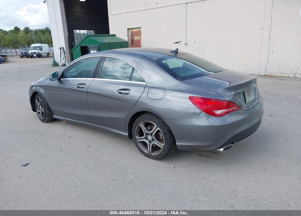 2014 MERCEDES-BENZ CLA 250 4MATIC VIN: WDDSJ4GB3EN145778
