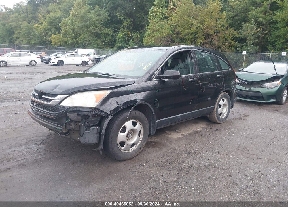 2010 HONDA CR-V LX VIN: 5J6RE3H37AL032026