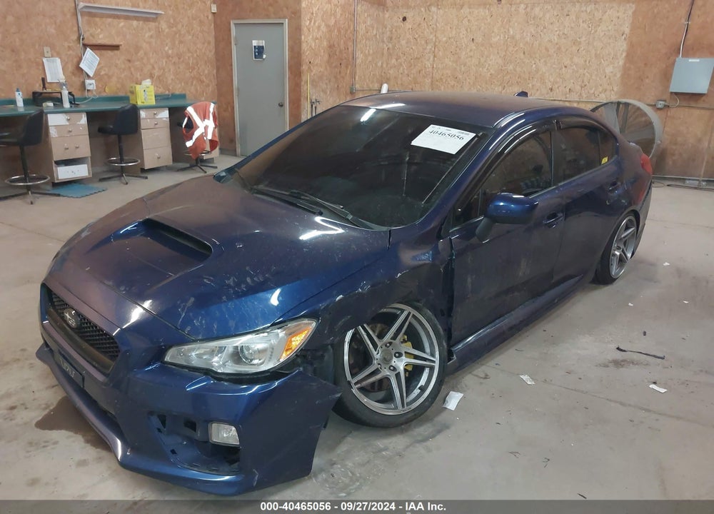 2016 SUBARU WRX VIN: JF1VA1B63G9822362
