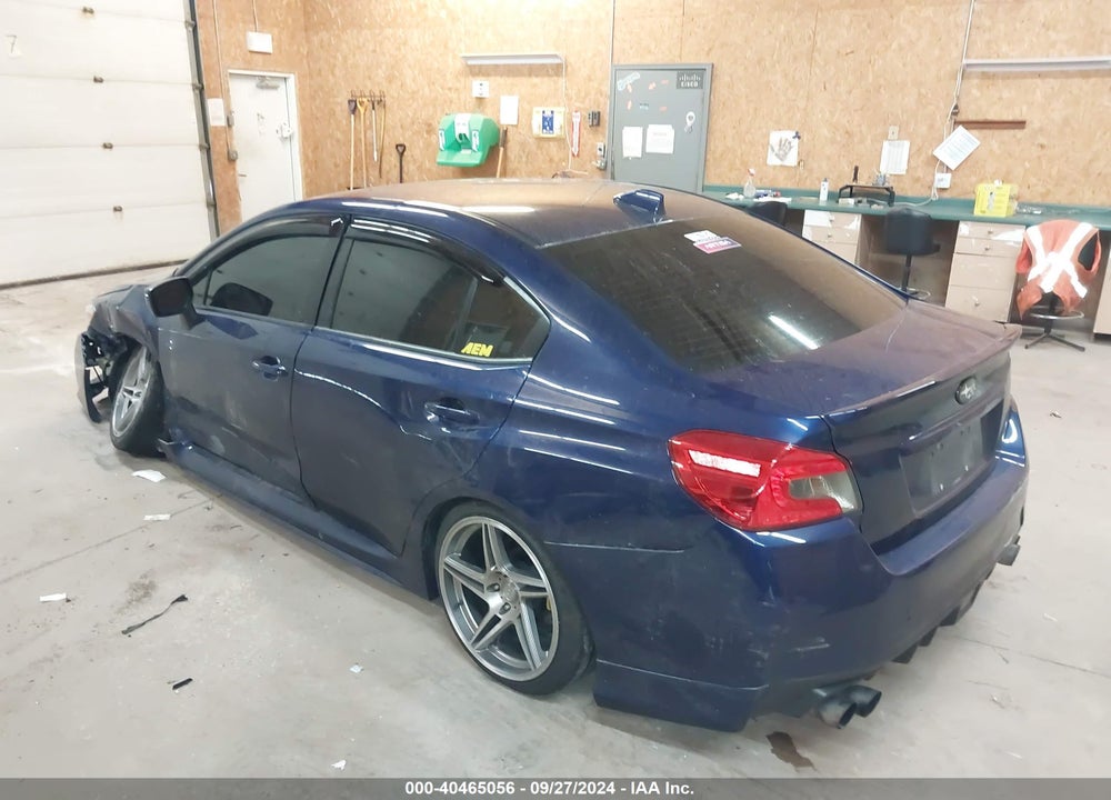 2016 SUBARU WRX VIN: JF1VA1B63G9822362