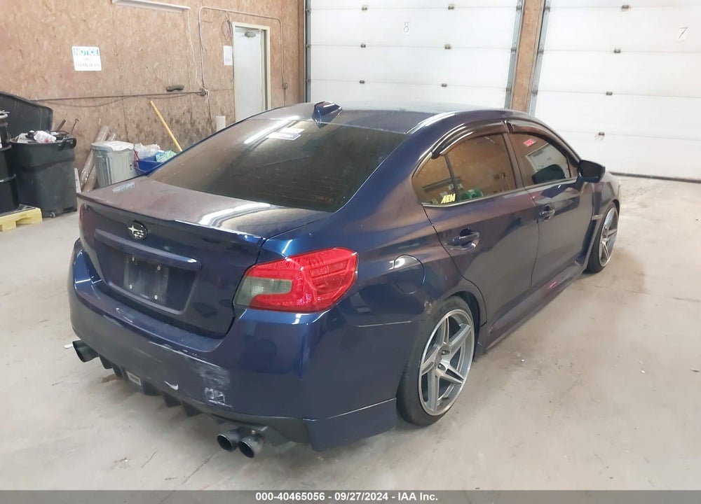 2016 SUBARU WRX VIN: JF1VA1B63G9822362