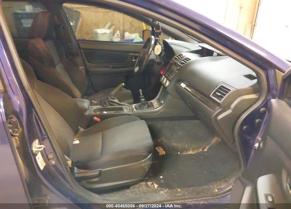 2016 SUBARU WRX VIN: JF1VA1B63G9822362
