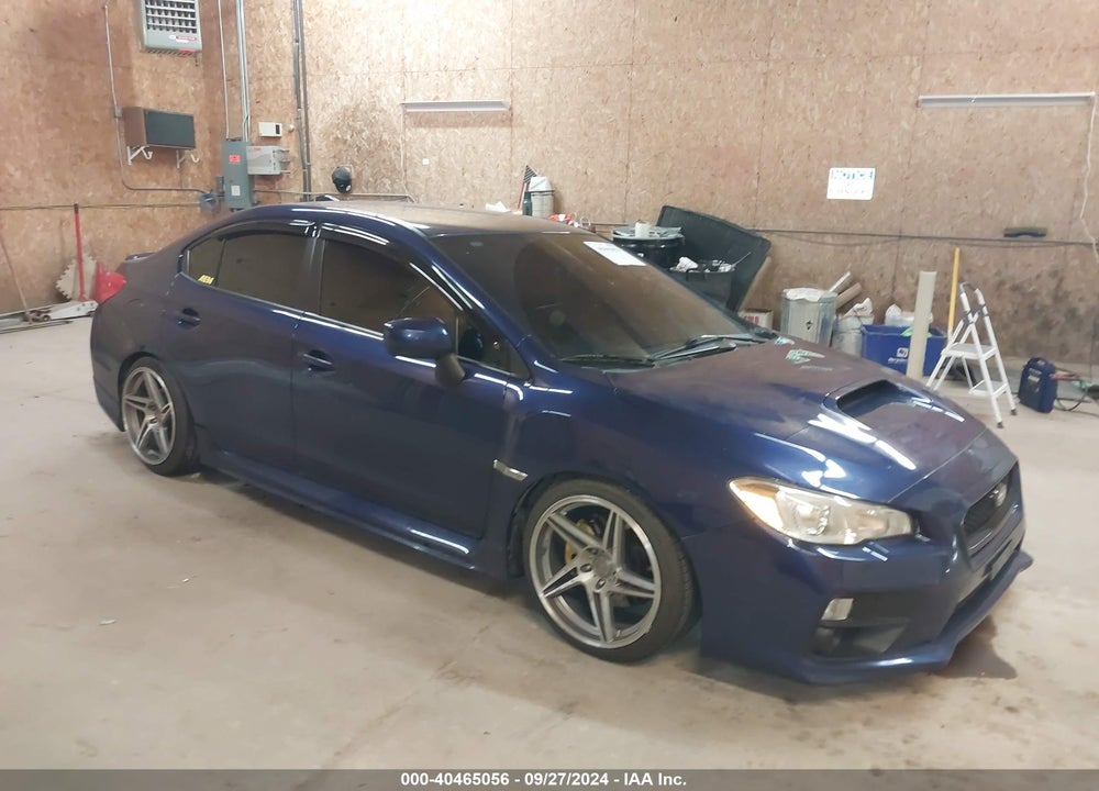 2016 SUBARU WRX VIN: JF1VA1B63G9822362