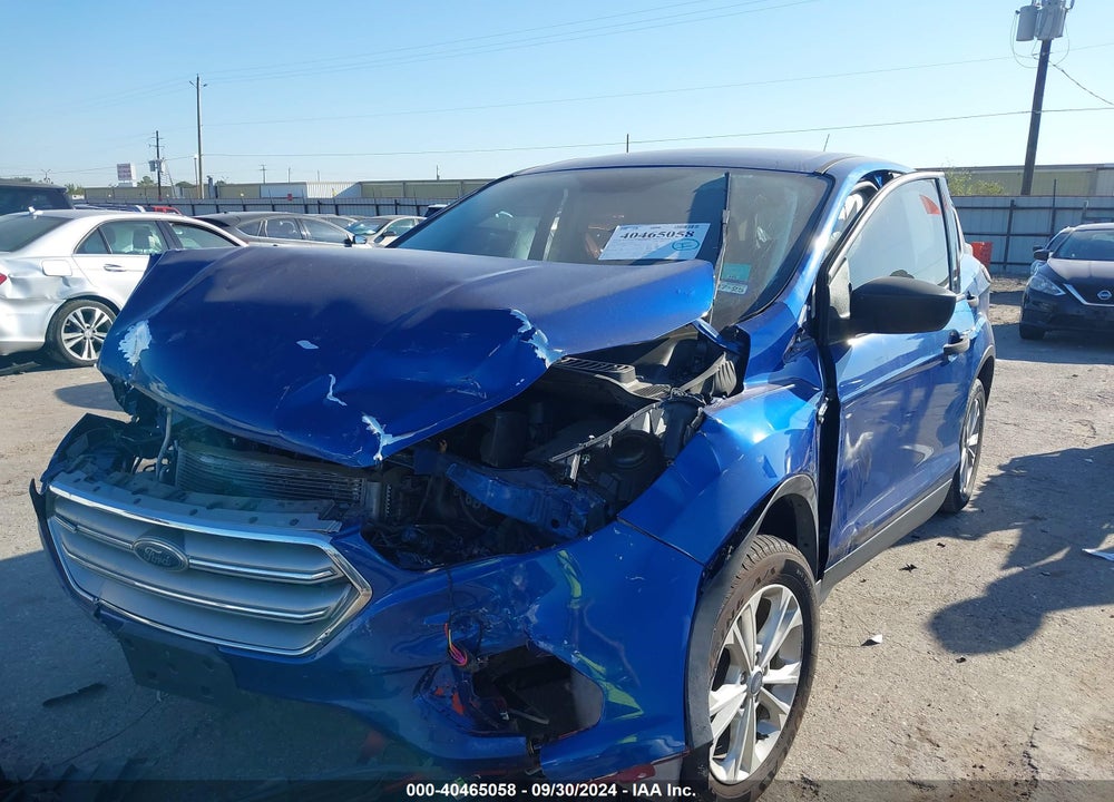 2018 FORD ESCAPE S VIN: 1FMCU0F74JUD19977