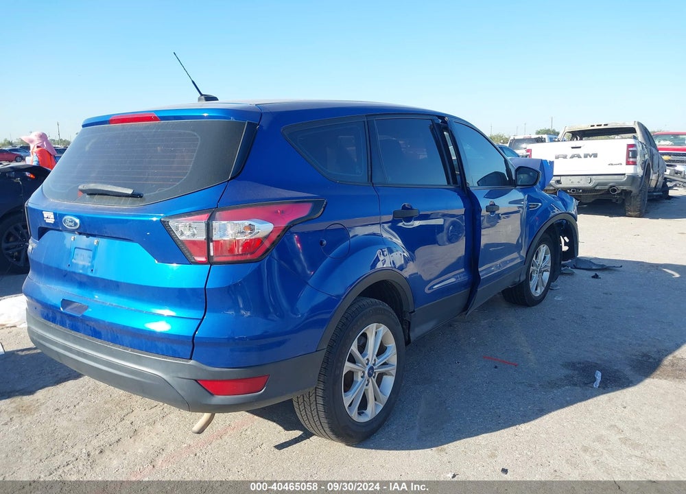 2018 FORD ESCAPE S VIN: 1FMCU0F74JUD19977