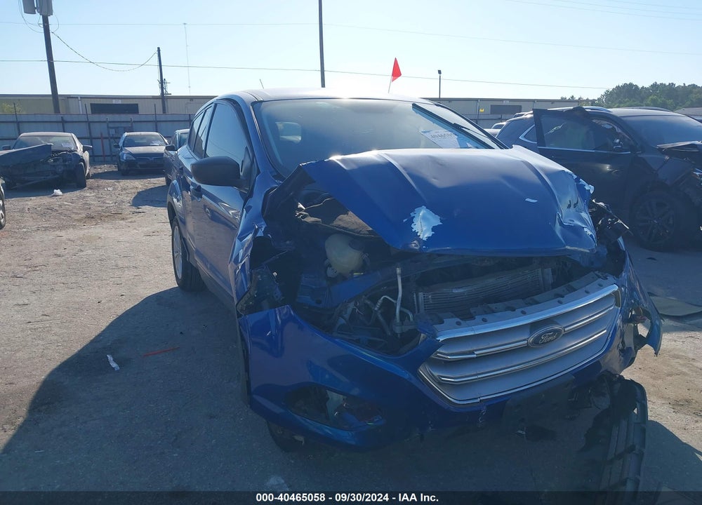 2018 FORD ESCAPE S VIN: 1FMCU0F74JUD19977