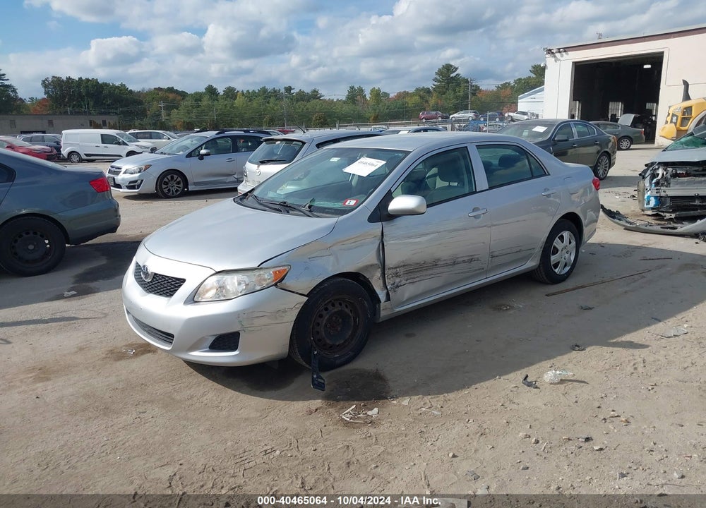 2009 TOYOTA COROLLA LE VIN: JTDBL40E19J021000