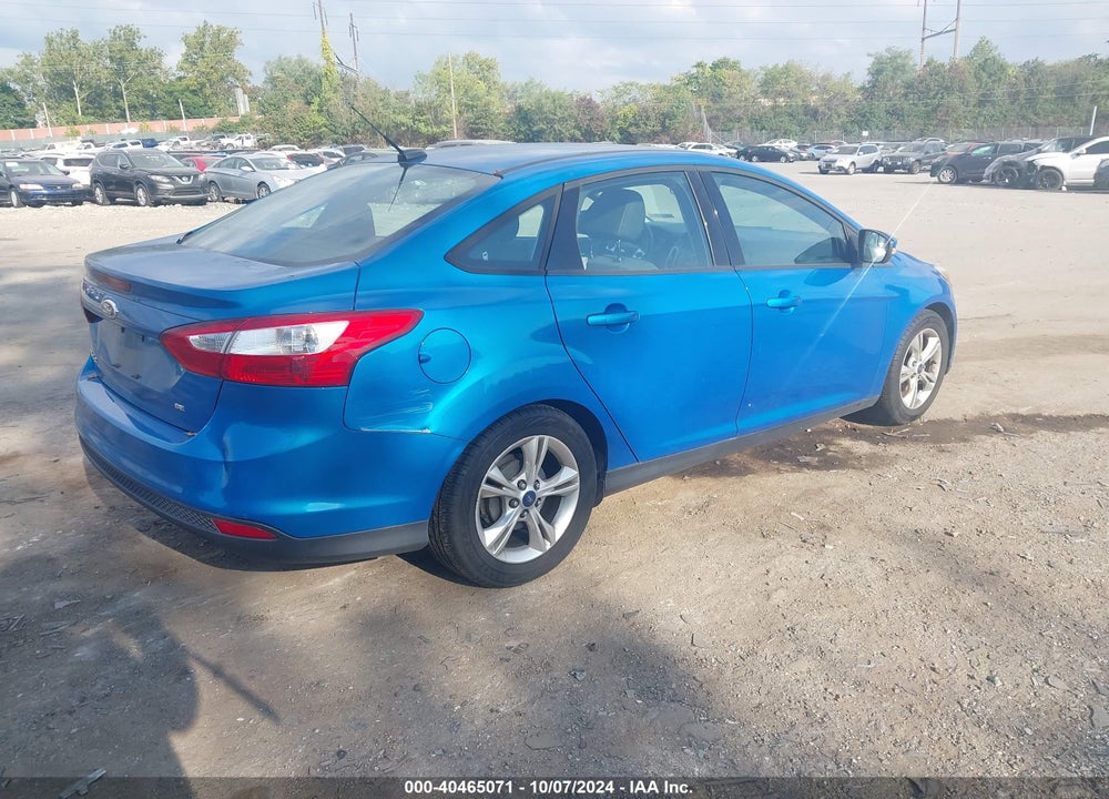 2014 FORD FOCUS SE VIN: 1FADP3F29EL146951