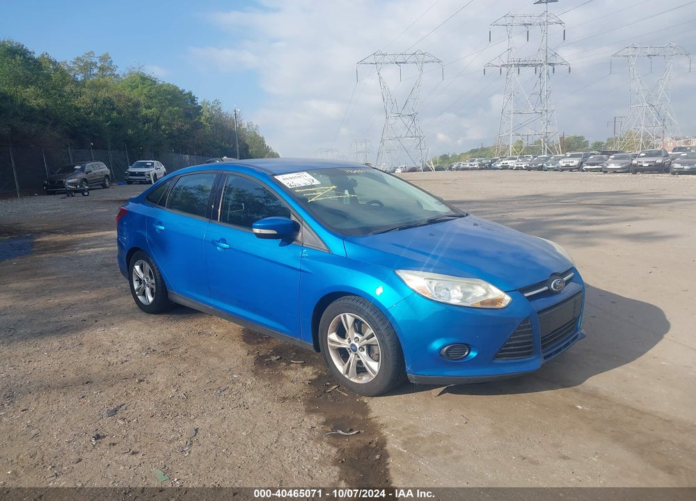 2014 FORD FOCUS SE VIN: 1FADP3F29EL146951