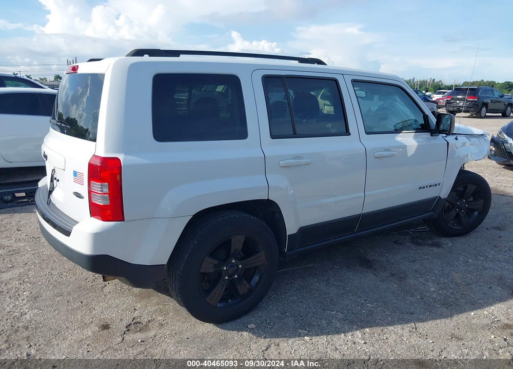 2015 JEEP PATRIOT ALTITUDE EDITION VIN: 1C4NJPBAXFD397865