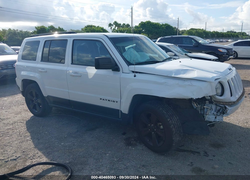 2015 JEEP PATRIOT ALTITUDE EDITION VIN: 1C4NJPBAXFD397865