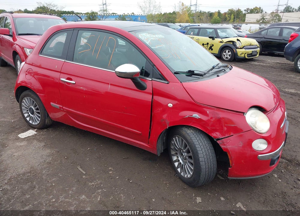 2012 FIAT 500 LOUNGE VIN: 3C3CFFCR3CT173094