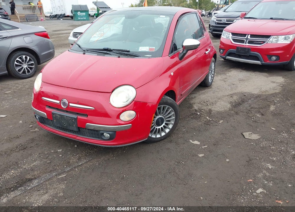 2012 FIAT 500 LOUNGE VIN: 3C3CFFCR3CT173094