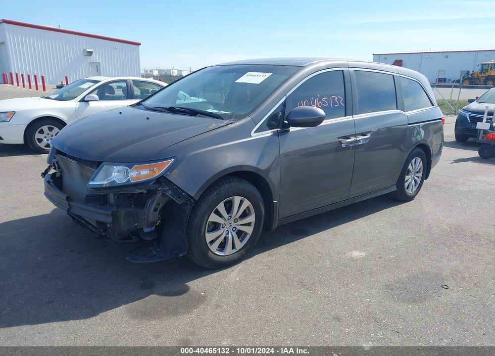 2016 HONDA ODYSSEY SE VIN: 5FNRL5H36GB140267