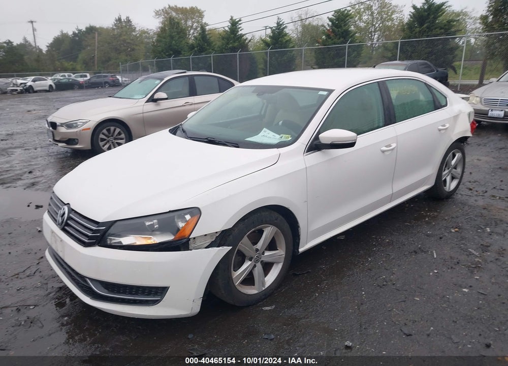2012 VOLKSWAGEN PASSAT 2.5L SE VIN: 1VWBH7A35CC079619