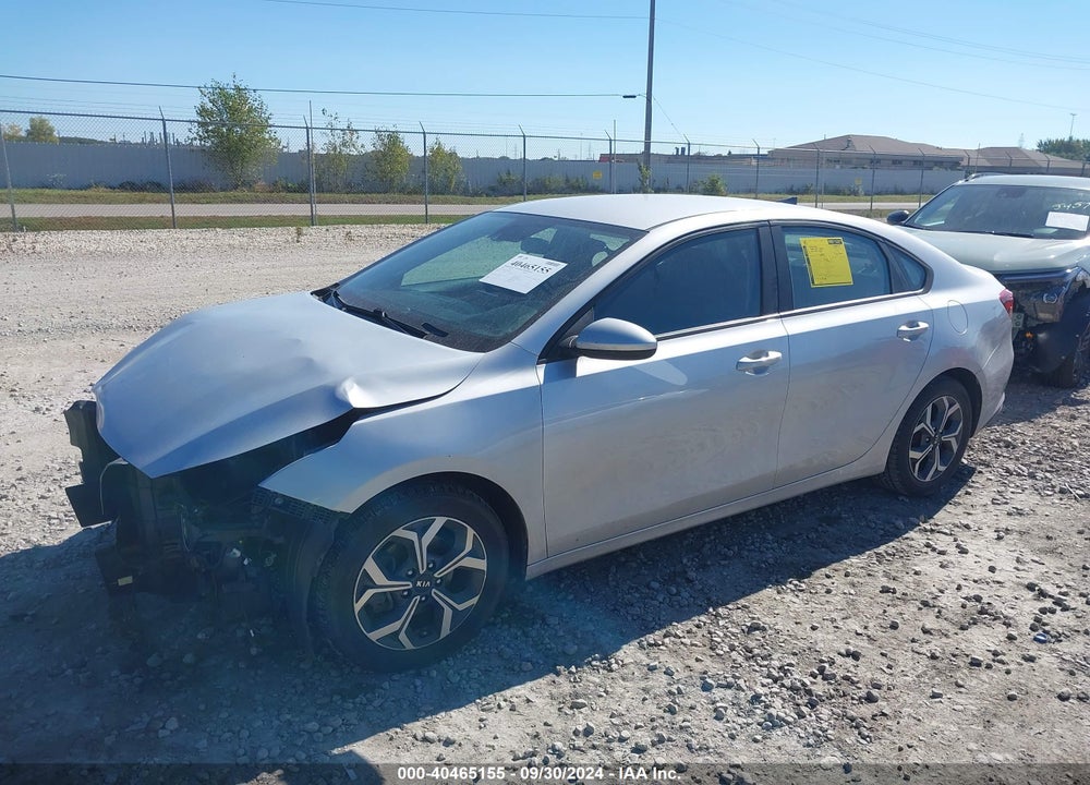 2021 KIA FORTE LXS VIN: 3KPF24AD2ME321256