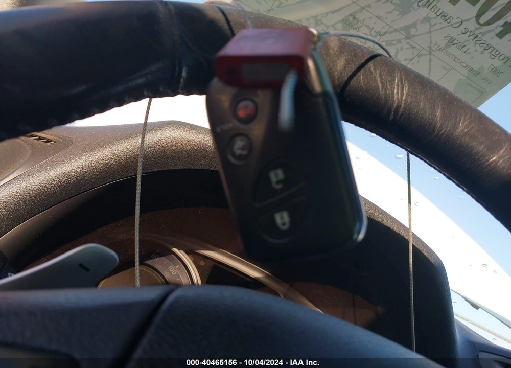 2007 LEXUS IS 250 VIN: JTHBK262272057515