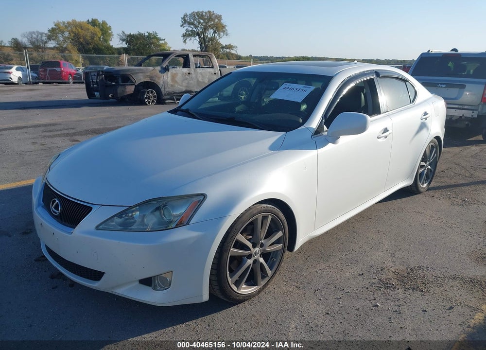 2007 LEXUS IS 250 VIN: JTHBK262272057515