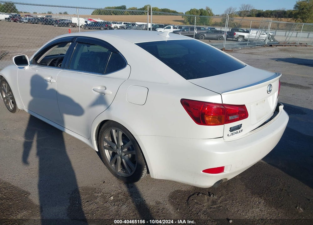 2007 LEXUS IS 250 VIN: JTHBK262272057515